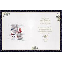 One I Love Me to You Bear Large Christmas Card Extra Image 1 Preview